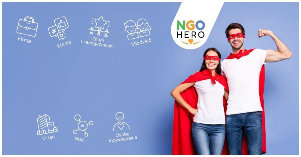 Znamy listę nominowanych w Konkursie NGO Hero 2025!